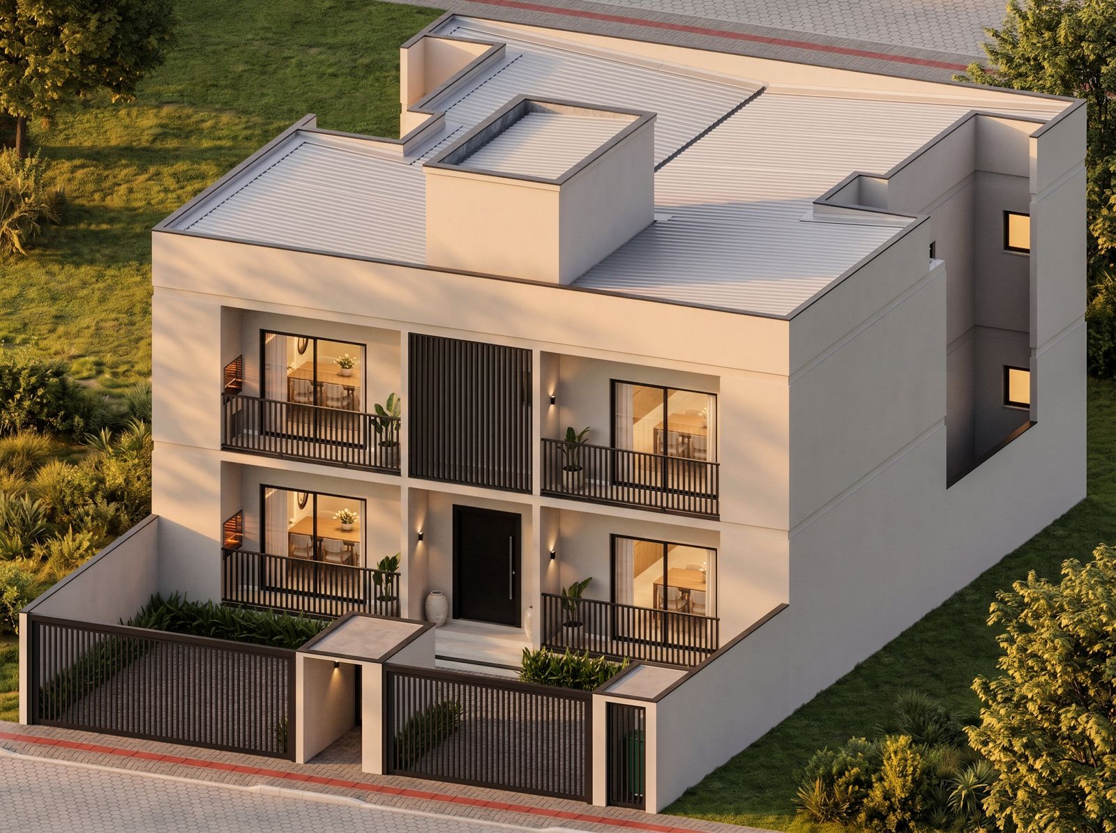 Residencial Brasília, vista aérea